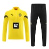 Tréninkový Mikina Borussia Dortmund Quarter Zip 2022-23 Žlutá pro Muži